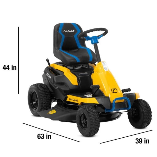 Cub Cadet CC30E Riding Electric Lawn Mower (33BA27JDB10)