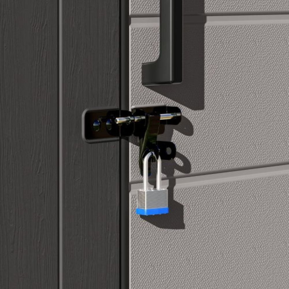 Suncast 8 ft. x 7 ft. Cabana Entertainment Garden Shed (BMCB8730T)