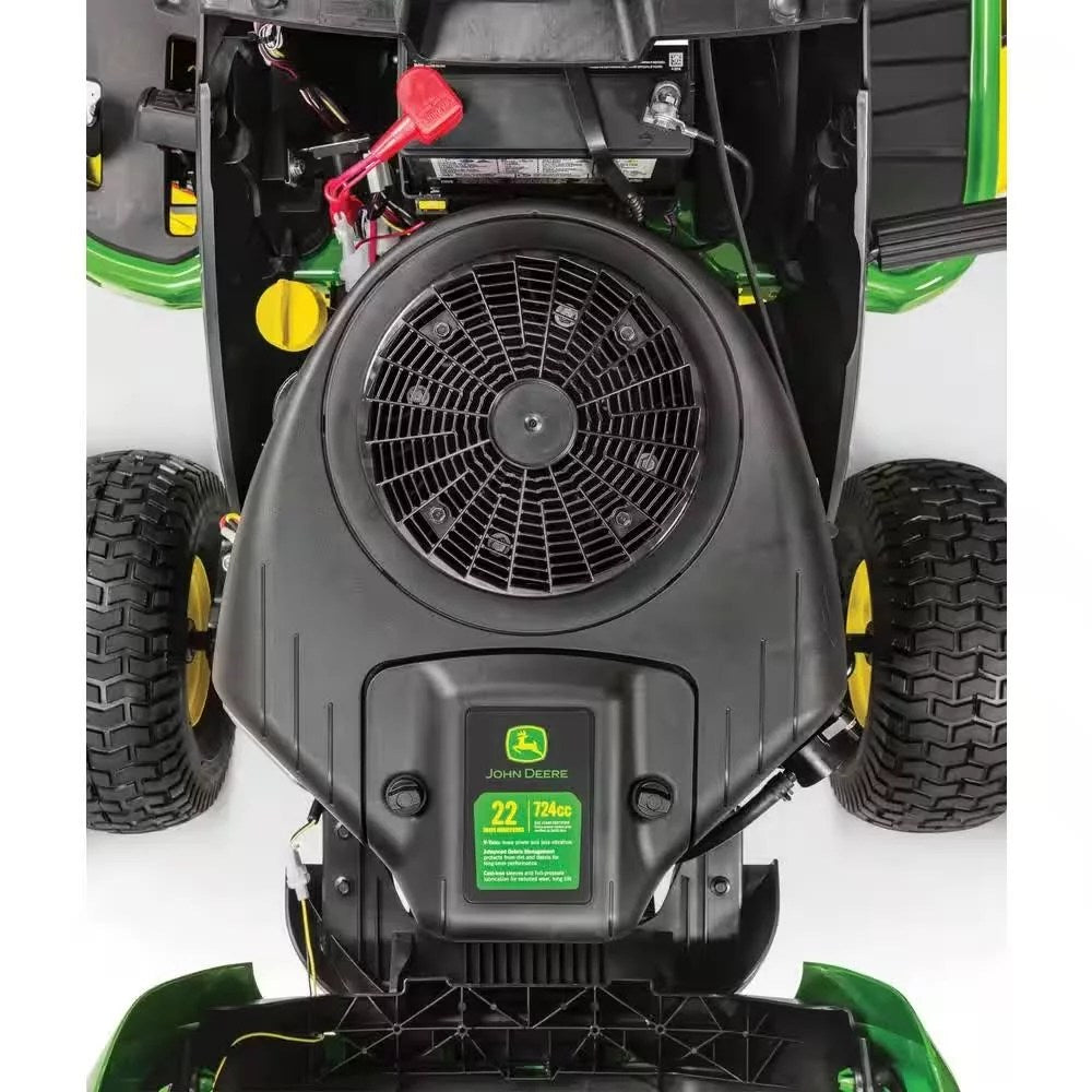 John Deere S100 42 in 17.5 HP GAS Hydrostatic Riding Tractor