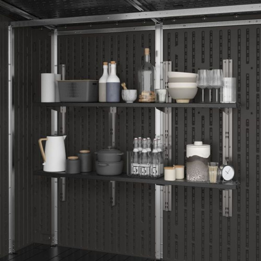 Suncast 8 ft. x 7 ft. Cabana Entertainment Garden Shed (BMCB8730T)